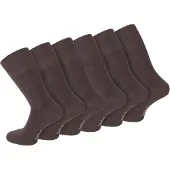 Normani Chaussettes brun foncé