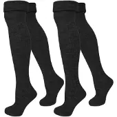 Normani Chaussettes montantes noir