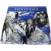 Normani Boxers bleu / gris / noir / blanc cassé