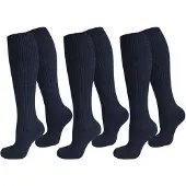 Normani Chaussettes montantes 'ARMY' marine