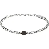 Breil Bracelet gris foncé / argent