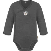 Normani Barboteuse / body 'Kaitaia' anthracite / blanc