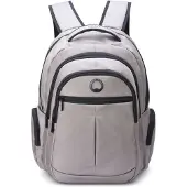 Delsey Sac à dos gris clair / noir