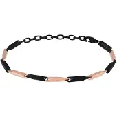 Breil Bracelet or rose / noir