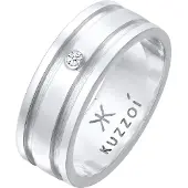 KUZZOI Bague argent