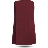 Normani Peignoir court bordeaux
