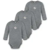 Normani Barboteuse / body 'Auckland' gris / gris fumé