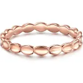 Glanzstücke Bague or rose