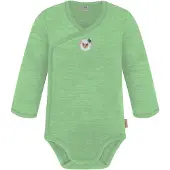 Normani Barboteuse / body 'Kaitaia' beige / vert / noir / blanc