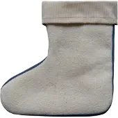 Normani Chaussettes beige clair / bleu marine