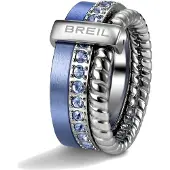 Breil Bague 'TJ1717' bleu / argent