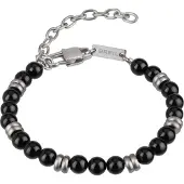 Breil Bracelet noir / argent