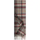 Roeckl Écharpe 'SCOTTISH TARTAN DAMEN' écru / gris / rouge foncé / noir