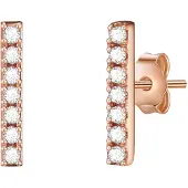 Glanzstücke Boucles d'oreilles or rose