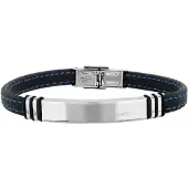 Breil Bracelet noir / argent