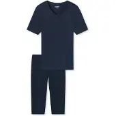 Schiesser Shorty 'UNCOVER Night' bleu foncé