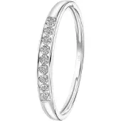 Lucardi Bague 'Chic' argent