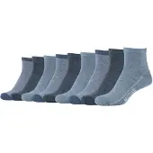 Mustang Chaussettes 'True Denim' bleu denim / bleu chiné / gris