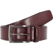JOOP! Ceinture bordeaux / argent