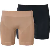 Schiesser Culotte marron / noir