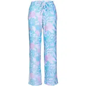 Pj Salvage Pantalon de pyjama ' pant - Peachy Party ' aqua / rose
