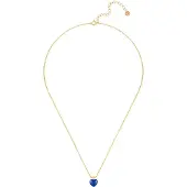 Glanzstücke Chaîne bleu cobalt / or / blanc
