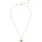 Glanzstücke Chaîne bleu / jaune d'or