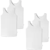 Schiesser Maillot de corps blanc