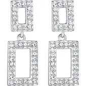 Elli PREMIUM Boucles d'oreilles argent / transparent