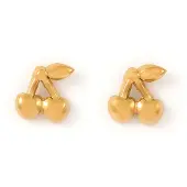 Timi Of Sweden Boucles d'oreilles 'Amour' or
