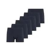 Schiesser Boxers ' UNCOVER Cotton ' bleu foncé