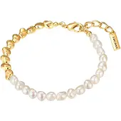 Yokoamii Bracelet jaune d'or / blanc