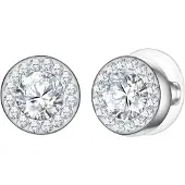 Yokoamii Boucles d'oreilles argent