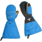 WEEDO FUNWEAR Gants 'Monster' bleu / jaune / noir / blanc
