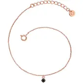 Glanzstücke Bracelet or rose / noir