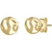 Glanzstücke Boucles d'oreilles jaune d'or