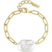 Yokoamii Bracelet or / blanc perle