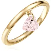 Glanzstücke Bague jaune d'or