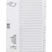 Durable Register A4 A-Z 20-tlg. weiss