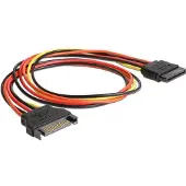 DeLOCK Câble SATA - prise SATA 15 broches vers connecteur SATA 15 broches