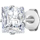 True Rebels Boucles d'oreilles argent / transparent