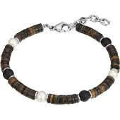True Rebels Bracelet marron / noir