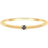 Elli DIAMONDS Bague or / noir