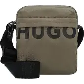 HUGO Sac à bandoulière marron / noir