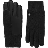 Roeckl Gants 'FELTED WOOL' noir