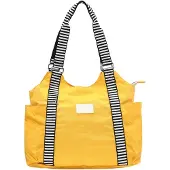 Mindesa Cabas jaune / noir / blanc