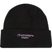 Pica Pica Bonnet 'Champagne Mami' violet / noir