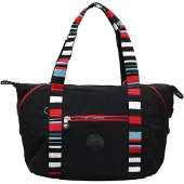 Mindesa Sac à bandoulière bleu denim / rouge / noir / blanc