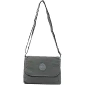 Mindesa Sac à bandoulière gris foncé