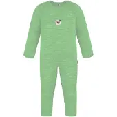 Normani Barboteuse / body 'Waverly' beige / vert / pomme / noir / blanc